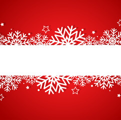 Red christmas background