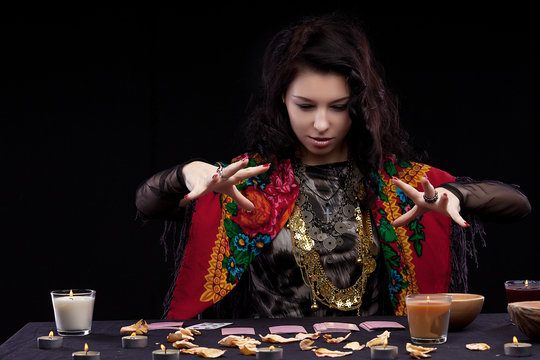 Portrait of fortune-teller