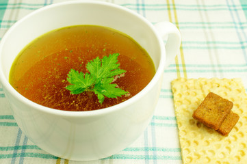 Bouillon, broth, clear soup