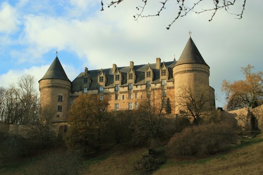 Ch&acirc;teau de Rochechouart.(Haute-Vienne)