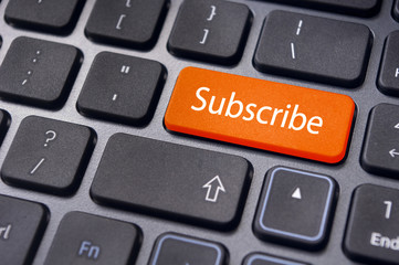 subscribe concepts with message on keyboard