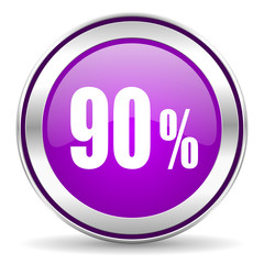 90 percent icon