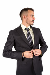 Businessman isolated