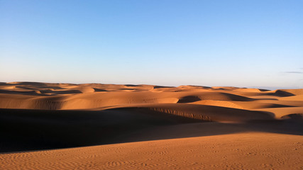 Fototapeta na wymiar Desert and dunes