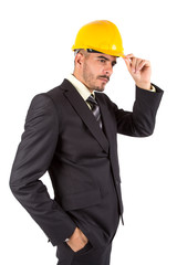 Businessman isolated