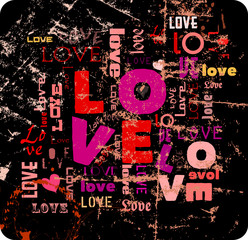 love illustration, vector illustration