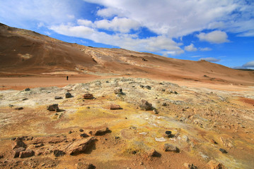 Hverir volcanic landscape