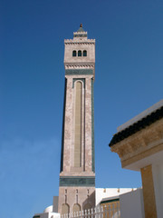 Fototapeta na wymiar The Minarets of Tunisia - Travel in the Minarets of Tunisia