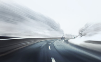 Fast danger driving