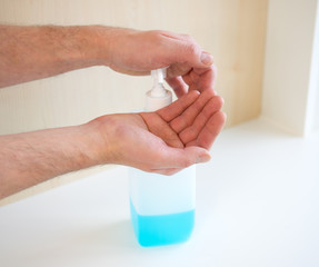 hand disinfection