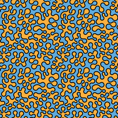 Abstract seamless background(vector, CMYK)