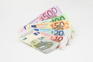 Obraz na płótnie Canvas euro geldscheine