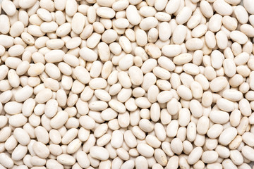 White Beans Close Up