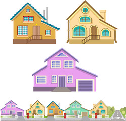 Fototapeta premium vector house