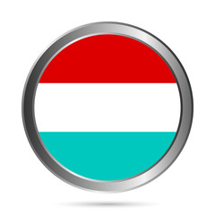 Luxembourg flag button.