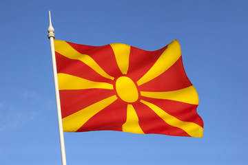 Flag of the Republic of Macedonia.