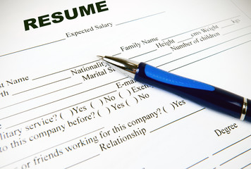 application paper form