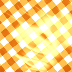 orange picnic cloth