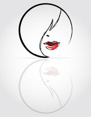 Unite to end violence against women and girls - women's day vector