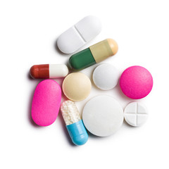 colorful pills