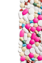 colorful pills
