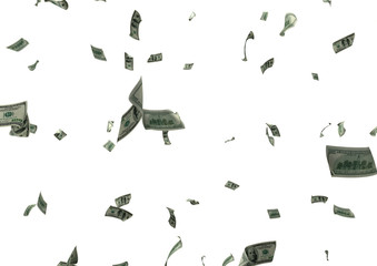 dollars rain