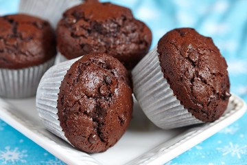 Chocolate muffins