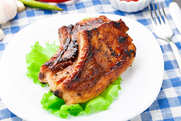 Fried pork loin