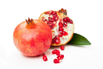 Pomegranate and a half