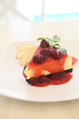 cherry cheese cake