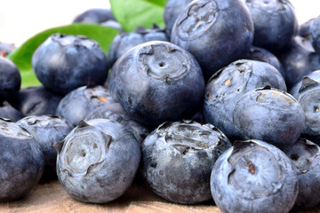 Blueberries.Blue fruits background.