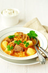 Pork and Sauerkraut Single Pot (Eintopf)