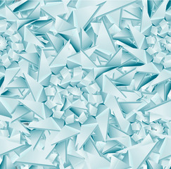 Seamless ice pattern. Vector illustration - EPS 10