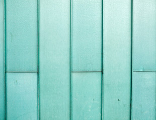 Detail of green copper cladding on building
