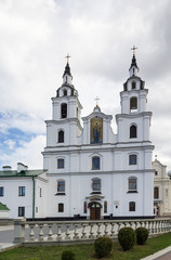 Fototapeta na wymiar Katedra Świętego Ducha, Mińsk, Białoruś