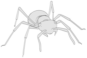 cartoon image of formica rufa