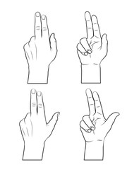 Eid, Schwur - Handgeste