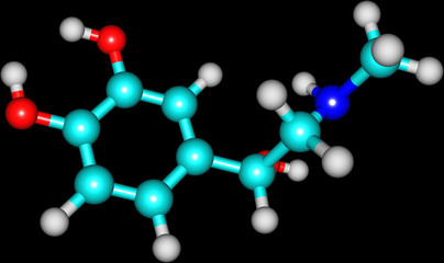 Adrenaline molecule