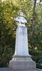 Monument (1909) to Paul Sain, French painter. Avignon, France