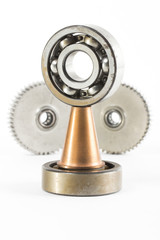 gear on the white background