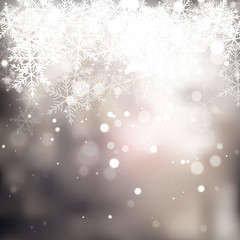 Background with Snowflakes