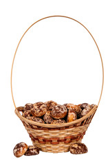 basket with spice-cakes
