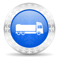 truck christmas icon