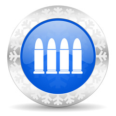 ammunition christmas icon