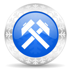 mining christmas icon