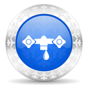 water christmas icon