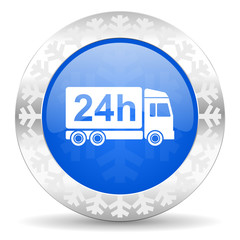 delivery christmas icon