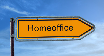 Strassenschild 8 - Homeoffice