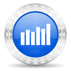 graph christmas icon