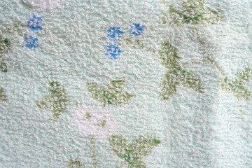 Color towel macro texture